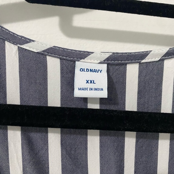 A line striped blue and white dress from Old Navy! - Picture 3 of 3